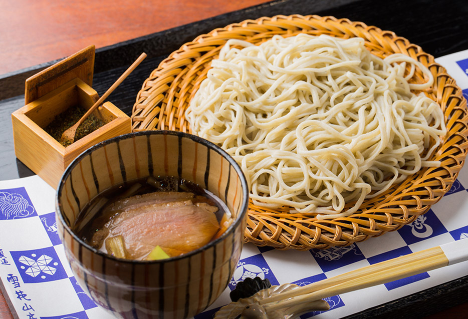 鴨汁つけ蕎麦